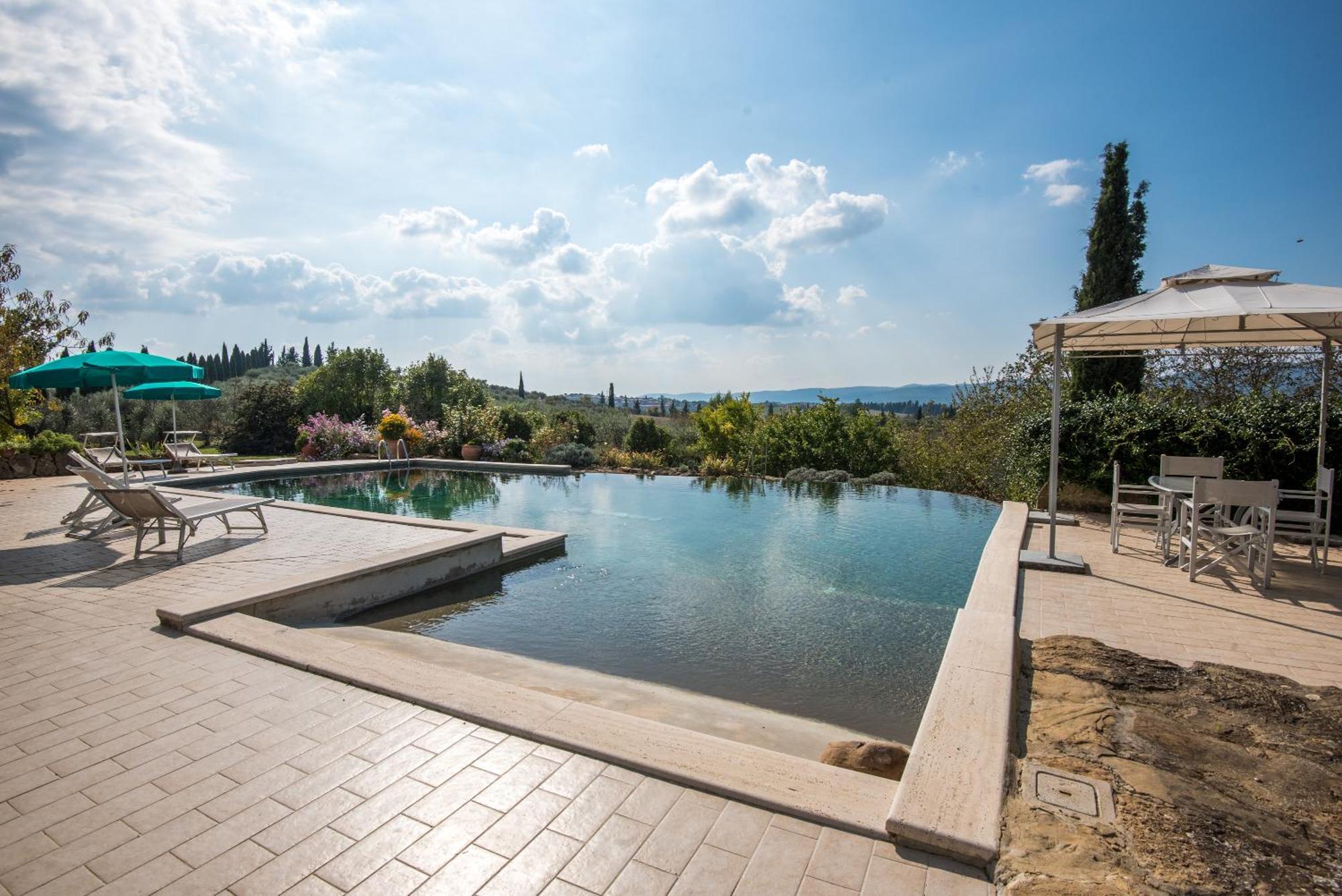 La Farneta Villa Monteriggioni Luaran gambar