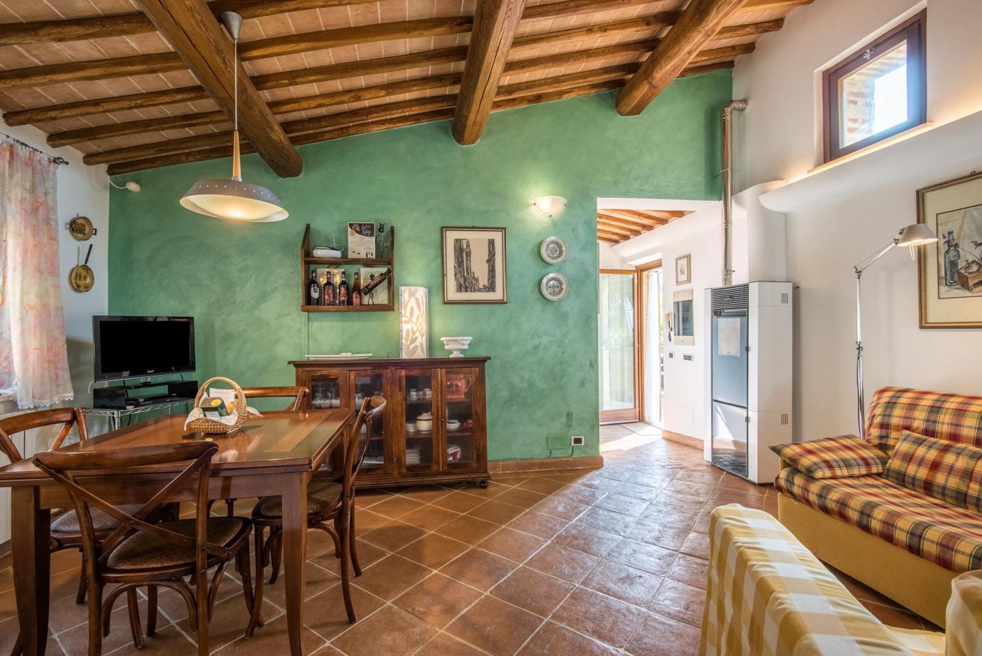 La Farneta Villa Monteriggioni Luaran gambar